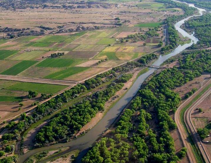 Aerial view Rio Grande