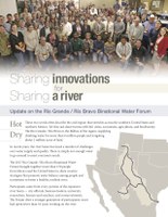 Sharing Innovations for Sharing a River