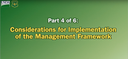 Restoring Composition.. Part 4 of 6: Considerations for Implementation of the Management Framework